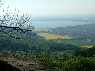 Stausee Kelbra vom Bismarckturm der Rothenburg