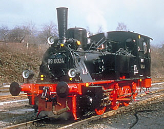 Dampflokomotive 89 6024  (Bj. 1914 Henschel & Sohn; Typ Bismarck)
