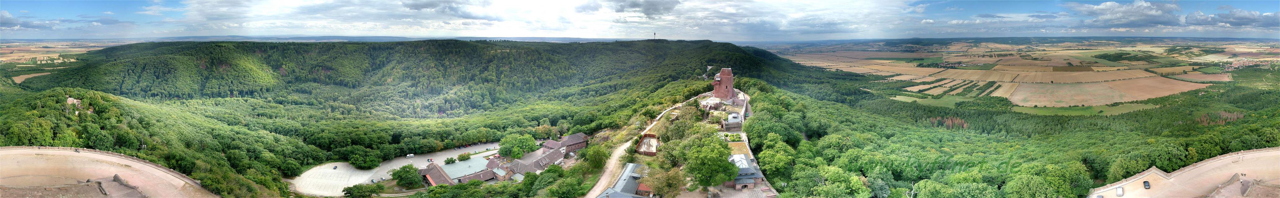 360-Panorama vom Kyffhuserdenkmal